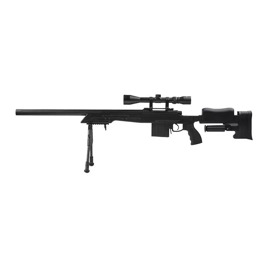 Снайперская винтовка L96 MB4413D с оптикой и сошками WELL