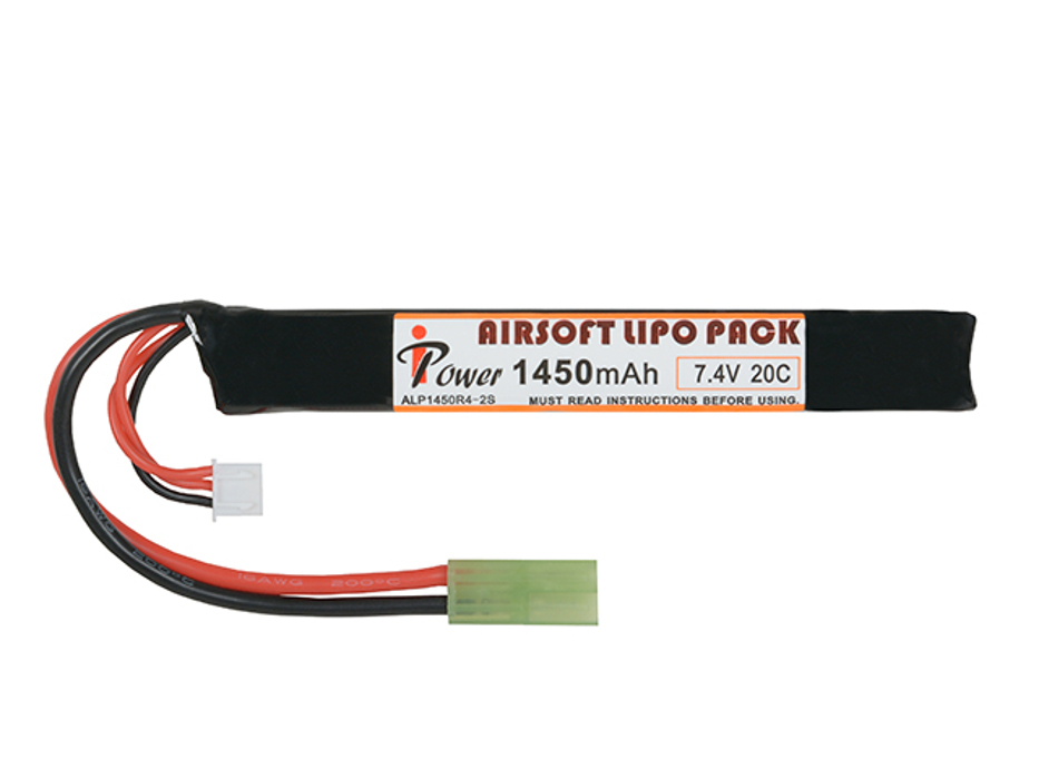 АКБ Li-Po 1450mAh 7,4 V 20C моноблок IPower фото 1