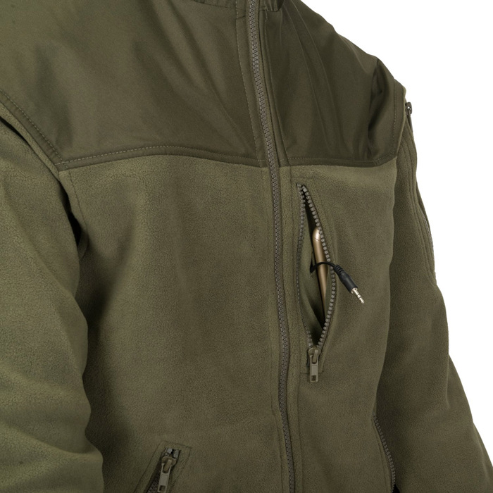 Куртка флісова Helikon Classic Army Olive розмір M фото 3