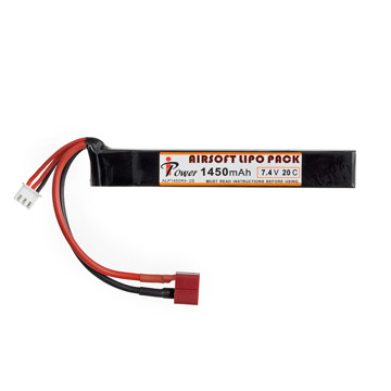 АКБ Li-Po 1450mAh 7,4 V 20C моноблок т-конектор IPower