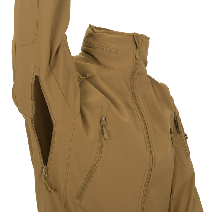 Куртка софтшел Helikon Gunfighter FM Coyote розмір XL фото 6