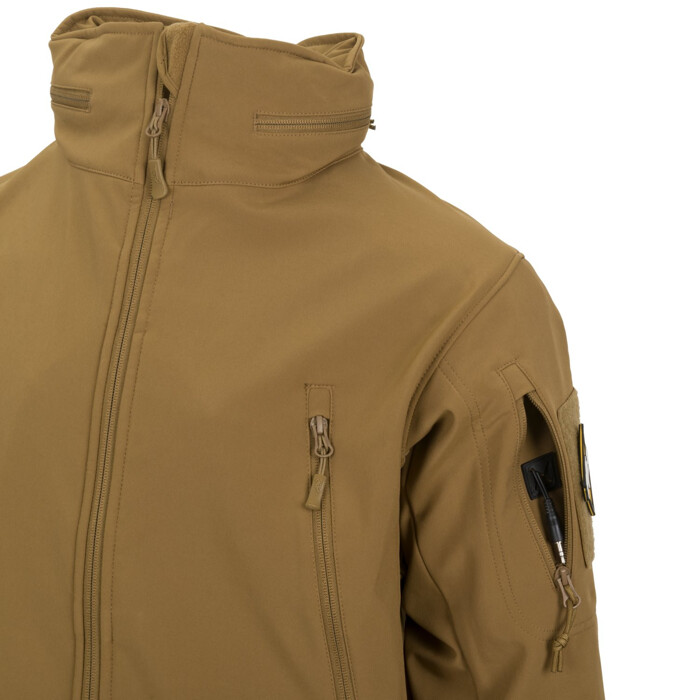 Куртка софтшел Helikon Gunfighter FM Coyote розмір XL фото 8