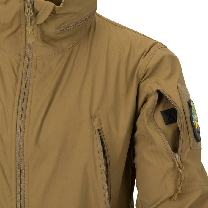 Куртка софтшел Helikon Trooper Black розмір XL фото 6