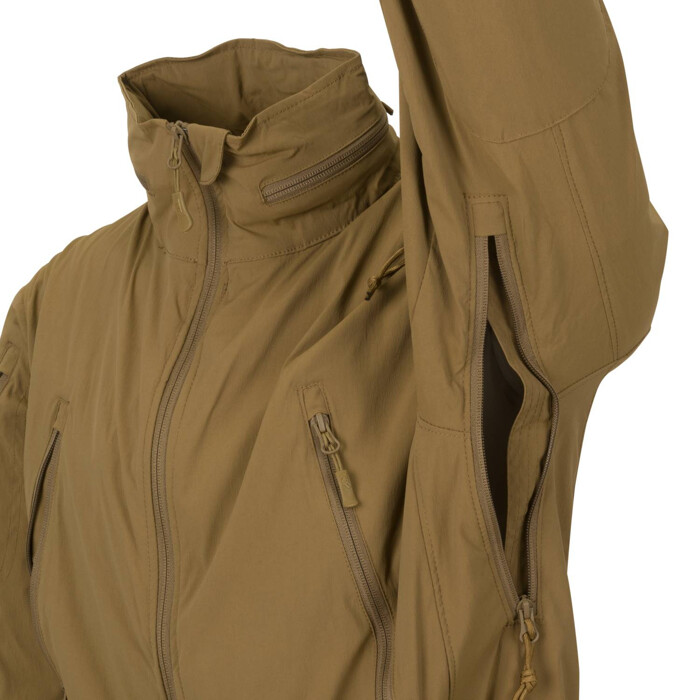 Куртка софтшел Helikon Trooper Black розмір XL фото 4