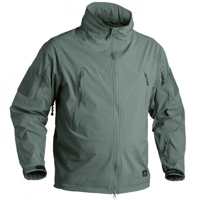Куртка софтшел Helikon Trooper Alpha Green розмір XL фото 1