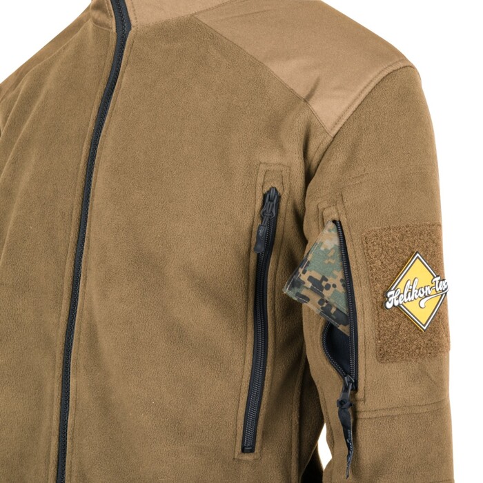 Куртка флісова Helikon Liberty HF Olive/Black розмір XL фото 4