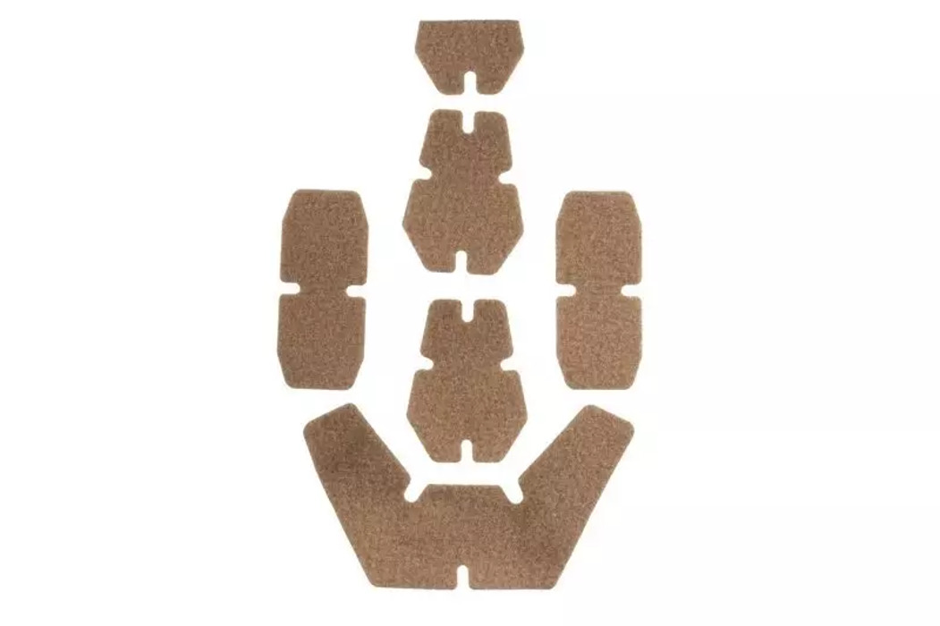 Наліпки на шолом Velcro coyote фото 1