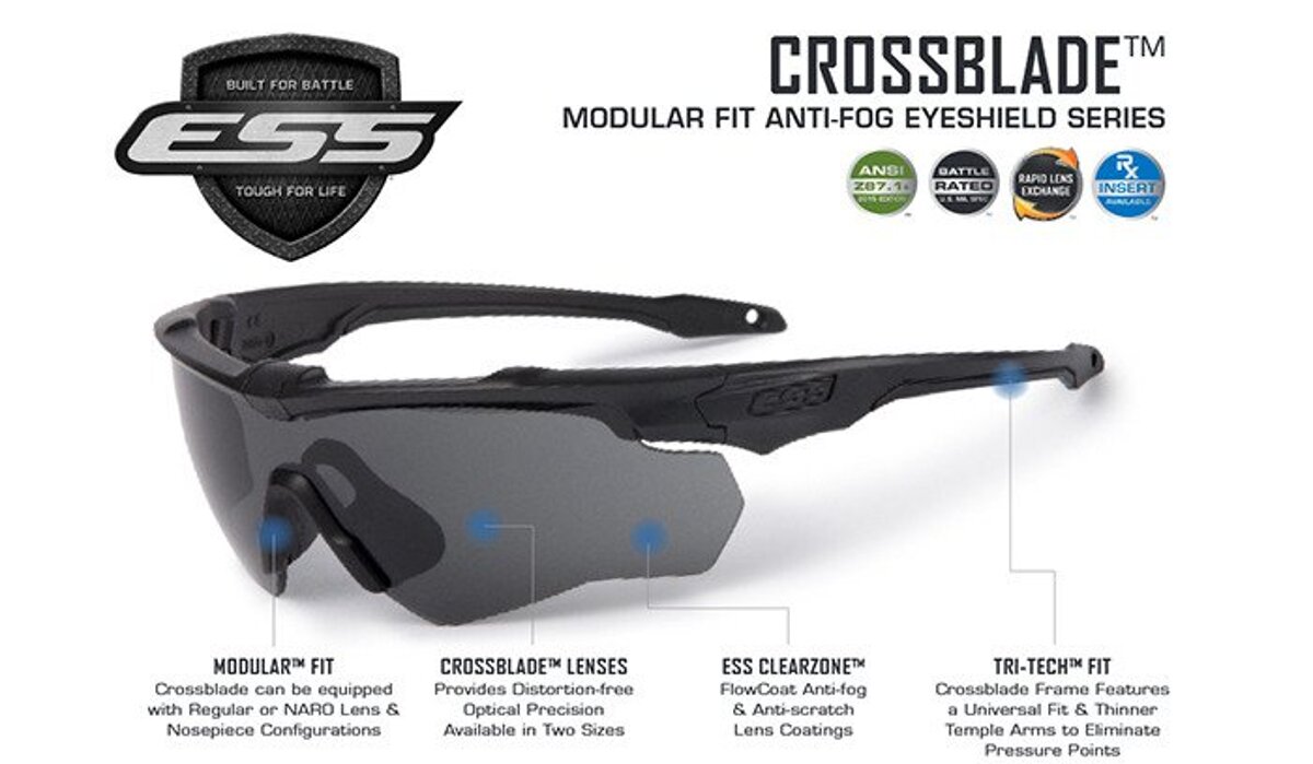 Очки тактические Crossblade One Clear - EE9032-09 ESS фото 4