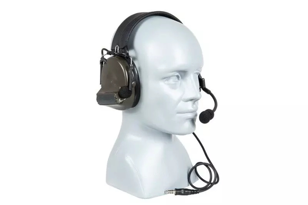 Тактичні навушники Com II Headset - olive / MC Z-TAC фото 3