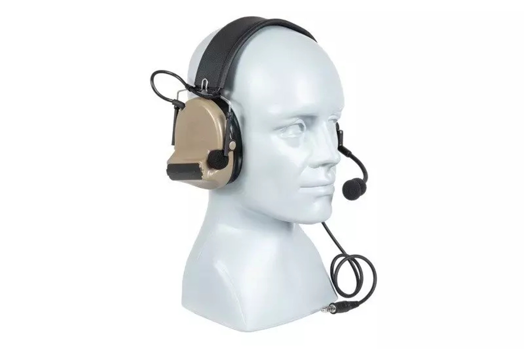 Тактичні навушники Com II Headset - dark earth / MC Z-TAC фото 3