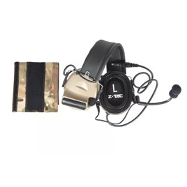 Тактичні навушники Com II Headset - dark earth / MC Z-TAC