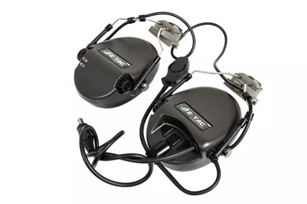 Тактические наушники FAST zSor Headset - olive Z-TAC фото 1