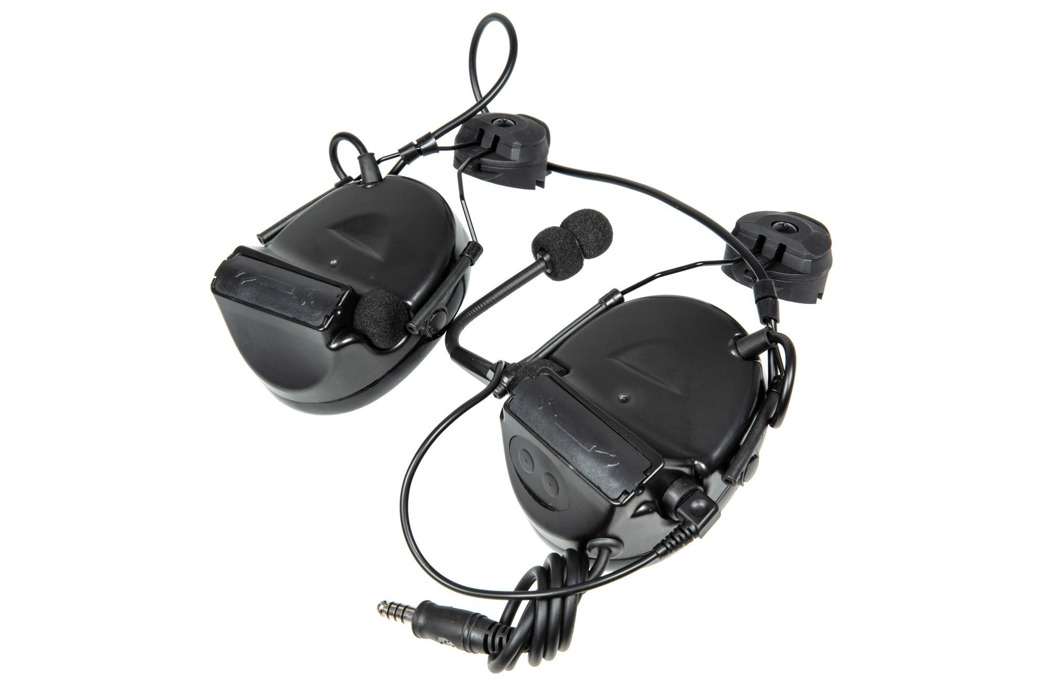 Тактичні навушники Z152 CII Headset з адаптером black Z-TAC фото 1
