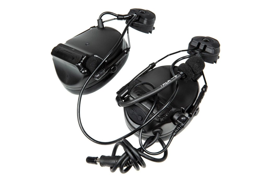 Тактические наушники Z154 CIII Headset з адаптером black Z-TAC фото 1
