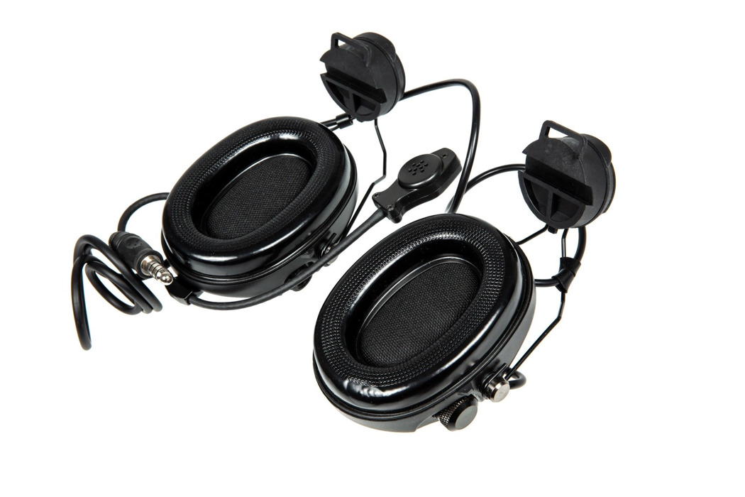Тактичні навушники Z156 zSordin Headset з адаптером black Z-TAC фото 2