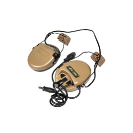 Тактичні навушники Z156 zSordin Headset з адаптером dark earth Z-TAC