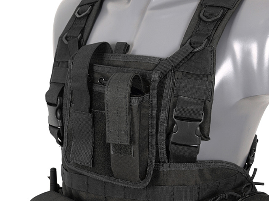 Розвантажувальний жилет Commando recon vest 8FIELDS BLACK фото 13