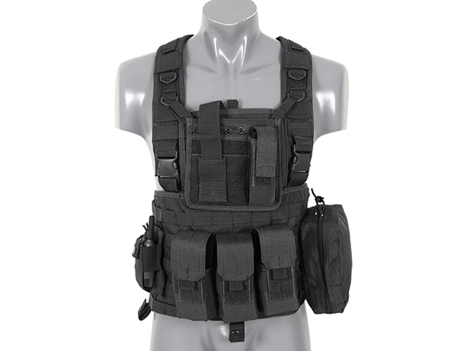 Розвантажувальний жилет Commando recon vest 8FIELDS BLACK фото 1
