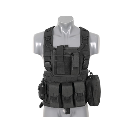 Розвантажувальний жилет Commando recon vest 8FIELDS BLACK