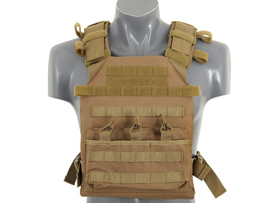 Разгрузочный жилет Assault Plate Carrier - Coyote [8FIELDS] фото 1