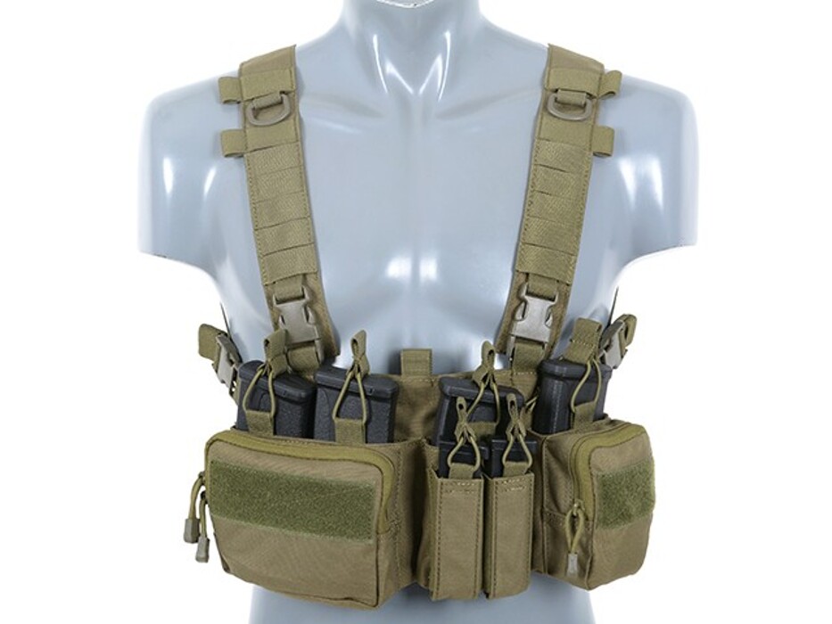 Розвантажувальний жилет Buckle Up Chest Rig V4 Olive 8FIELDS фото 1