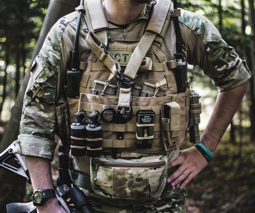Гумові стрічки Navy Seals Dark Earth 1шт [8FIELDS] фото 4