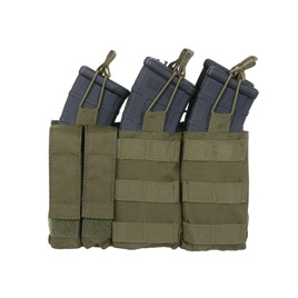 Потрійна панель для магазинів AK / M4 (5 плюс 2) - оливковий [8FIELDS]