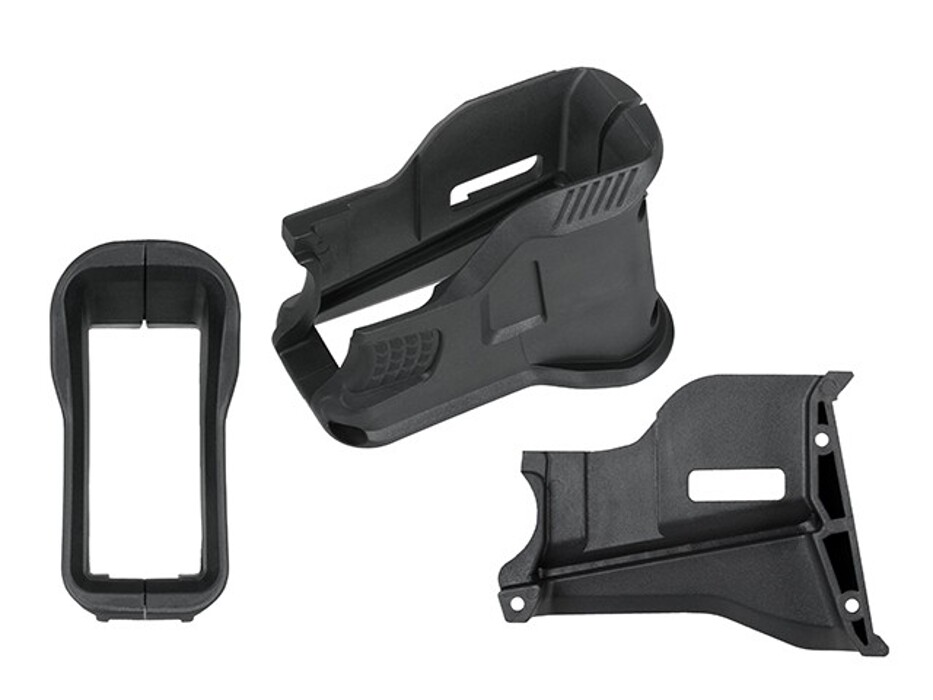 AR15/M4 серия - накладка на магазиноприемник Magwell ergonomic [KUBLAI] - черная фото 6