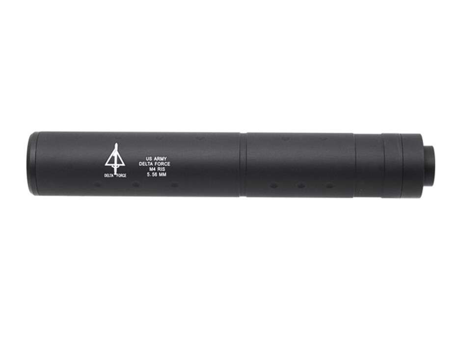 Глушник ACM 196X32mm black DELTA FORCE logo фото 1