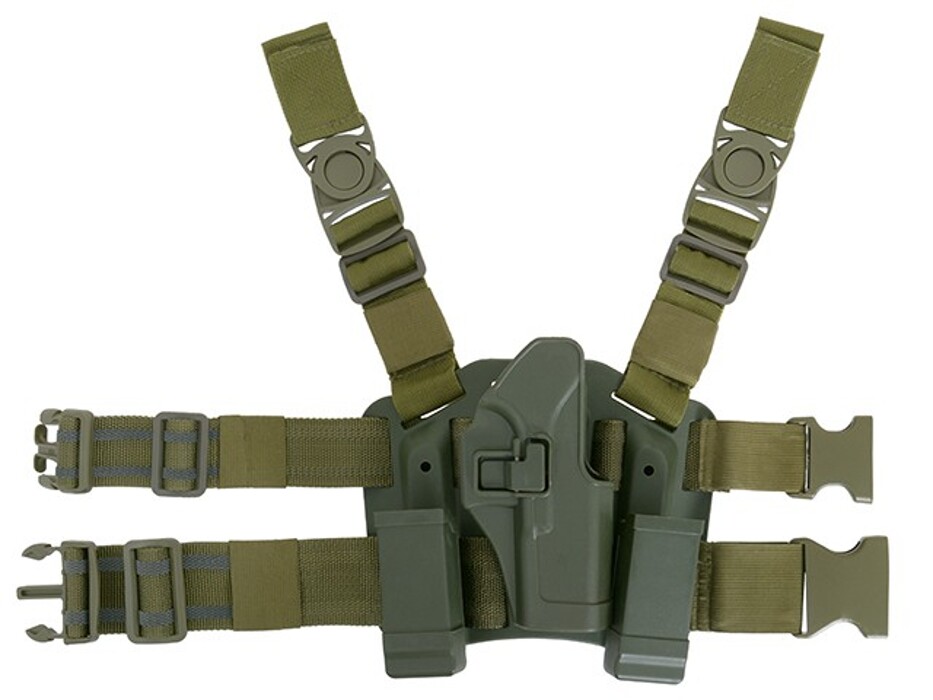 Кобура багатофункціональна для Glock 17 / 18C / 19 - olive фото 1