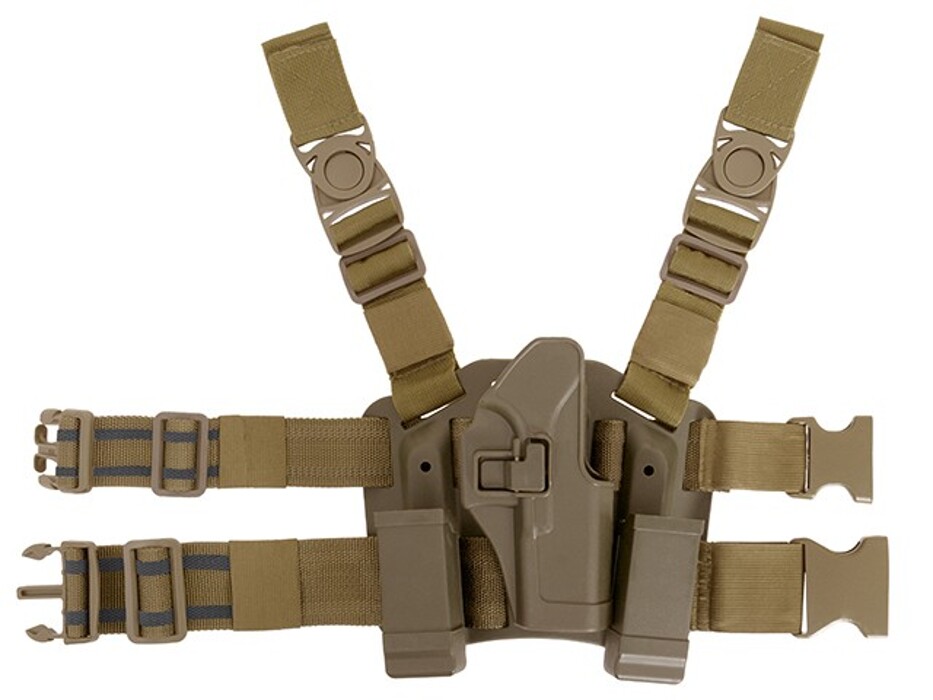 Кобура багатофункціональна для Glock 17 / 18C / 19 - Tan фото 1