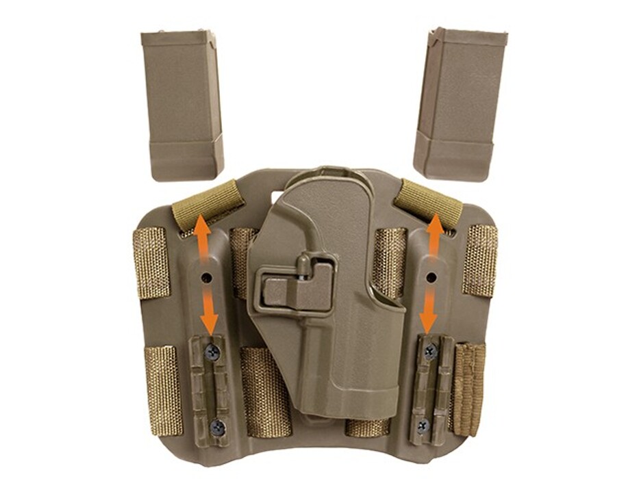 Кобура багатофункціональна для Glock 17 / 18C / 19 - Tan фото 3