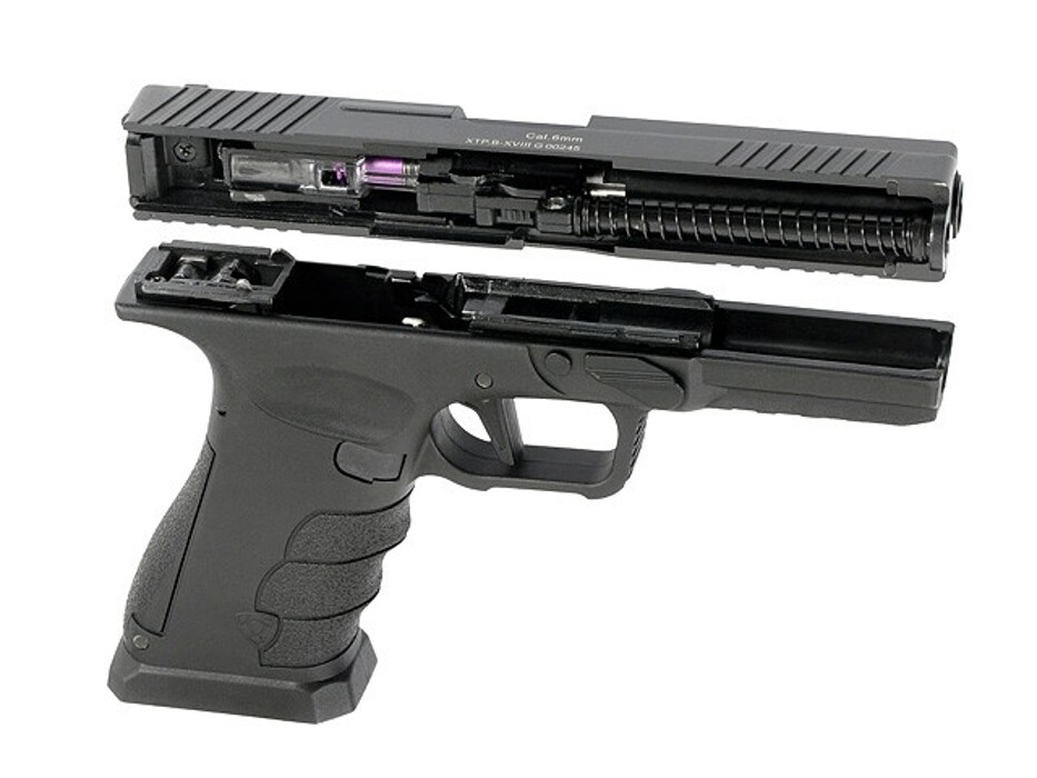 Пистолет APS XTP Xtreme Training Pistol CO2 Black фото 7