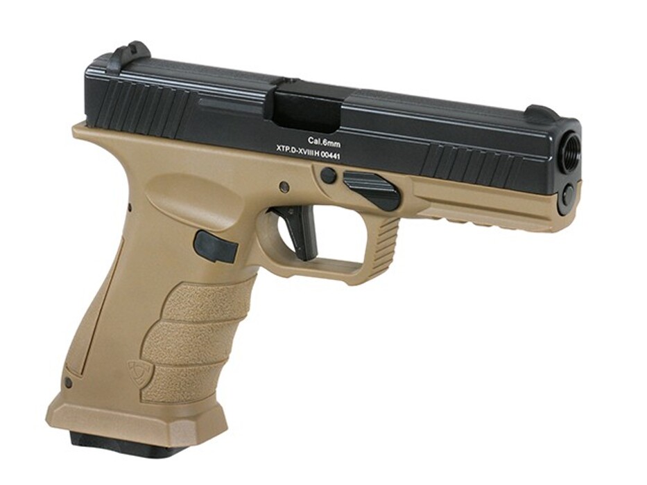Пистолет APS XTP Xtreme Training Pistol CO2 Dark Earth фото 4