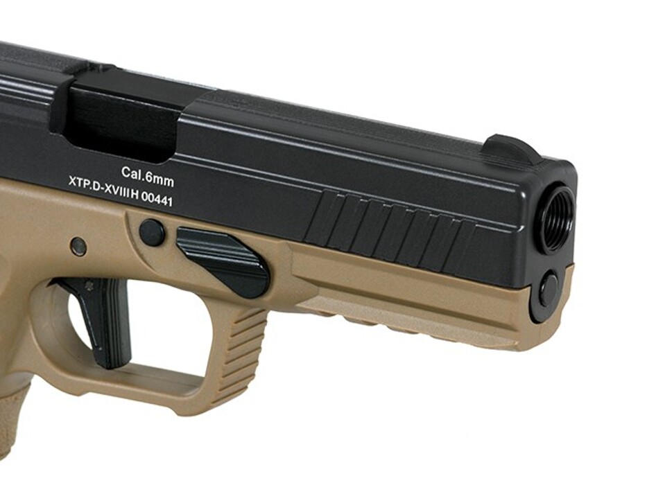 Пистолет APS XTP Xtreme Training Pistol CO2 Dark Earth фото 12