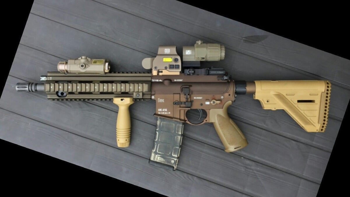 Штурмовая винтовка Heckler&Koch HK416 A5 - Black [Arcturus] фото 16