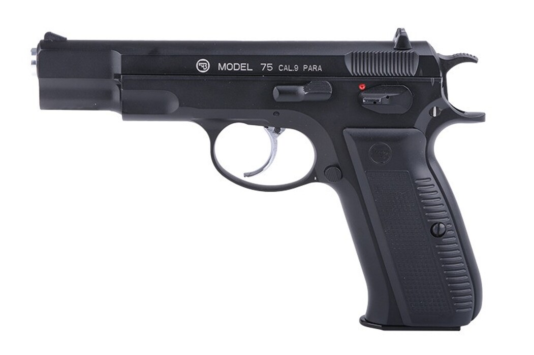 Пістолет CZ 75 ASG Full Metal Green Gas фото 1