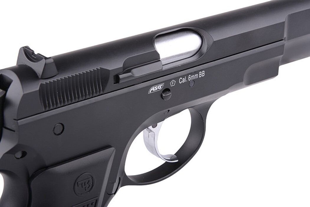 Пістолет CZ 75 ASG Full Metal Green Gas фото 8