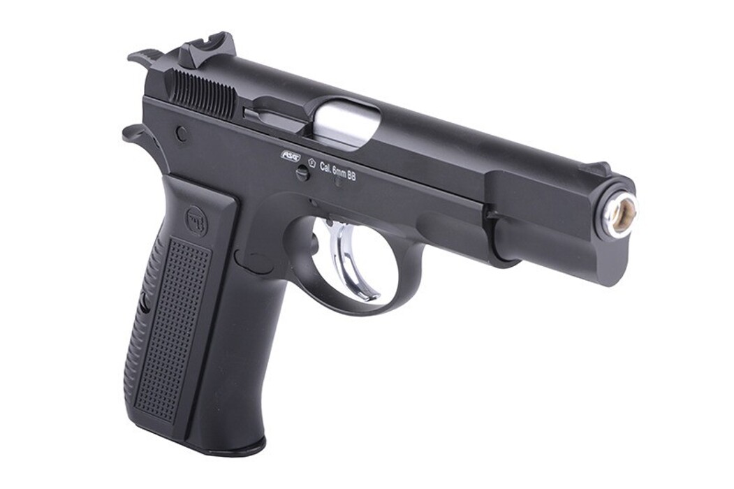 Пістолет CZ 75 ASG Full Metal Green Gas фото 4