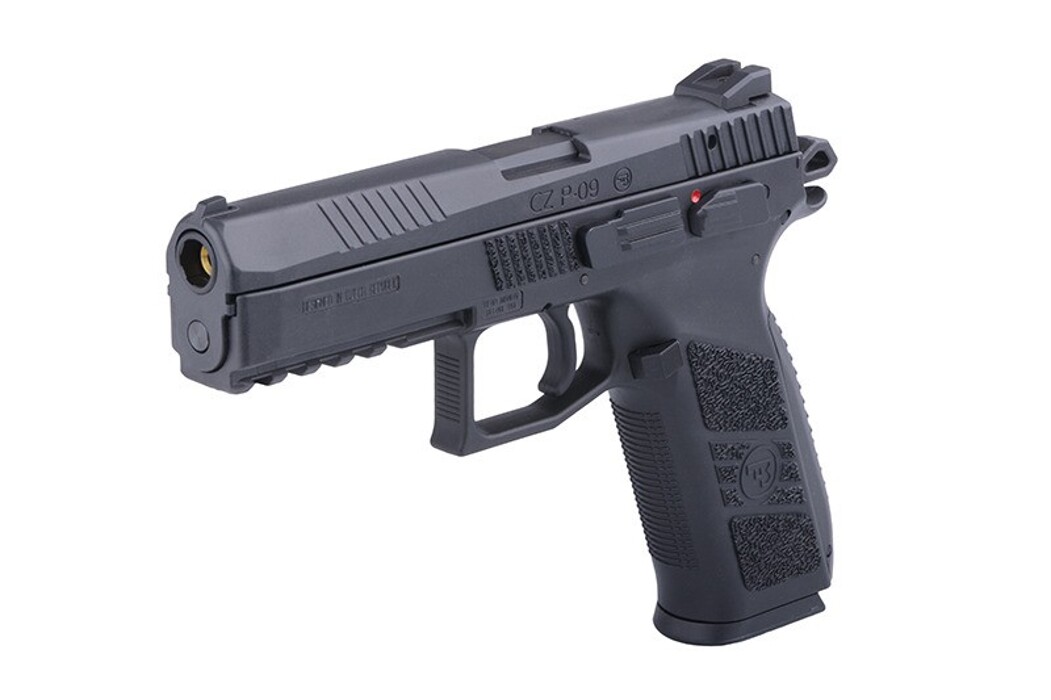 Пістолет CZ P-09 Flat Black GBB Green Gas фото 2