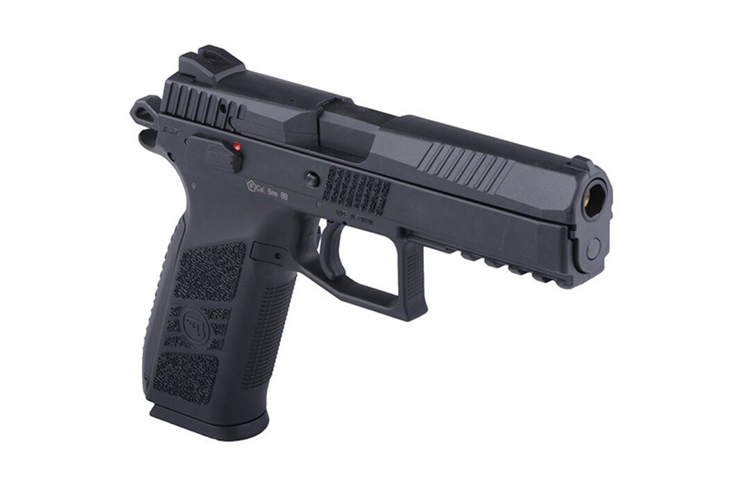 Пістолет CZ P-09 Flat Black GBB Green Gas фото 4
