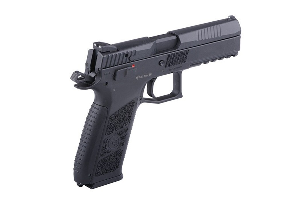 Пістолет CZ P-09 Flat Black GBB Green Gas фото 5
