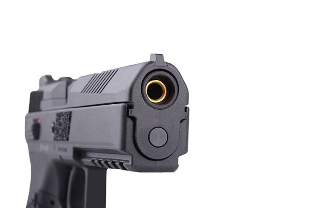 Пістолет CZ P-09 Flat Black GBB Green Gas фото 8