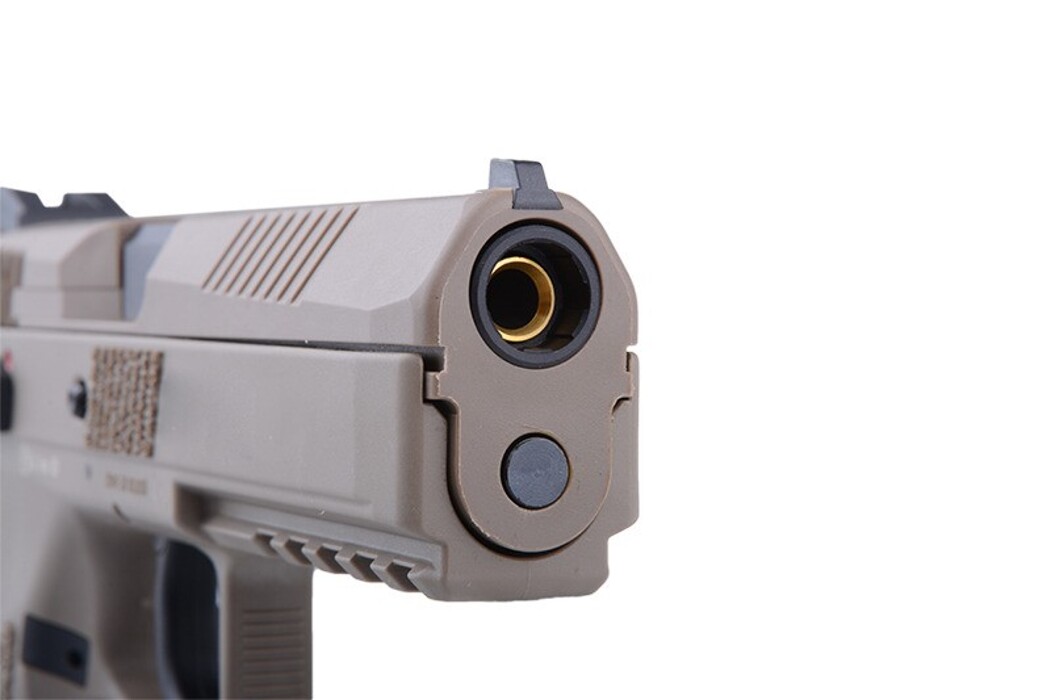 Пістолет CZ P-09 Flat Dark Earth GBB Green Gas [ASG] фото 8