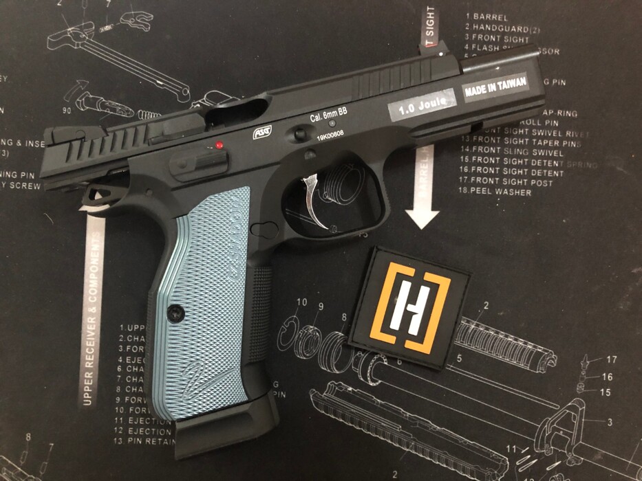 Пистолет CZ Shadow 2 - CO2 GBB [ASG] фото 10