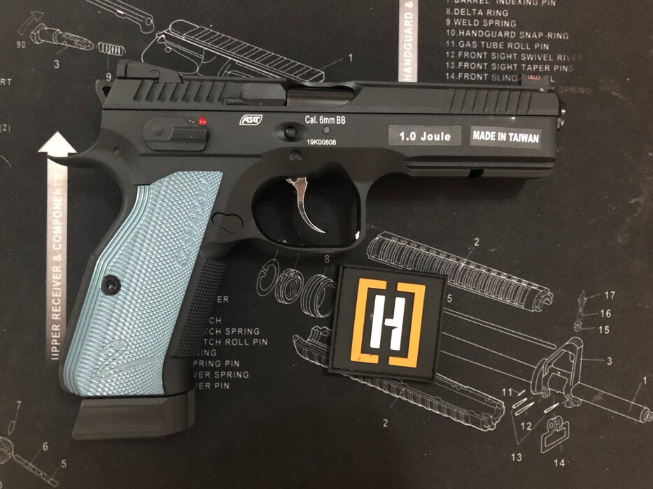 Пистолет CZ Shadow 2 - CO2 GBB [ASG] фото 8