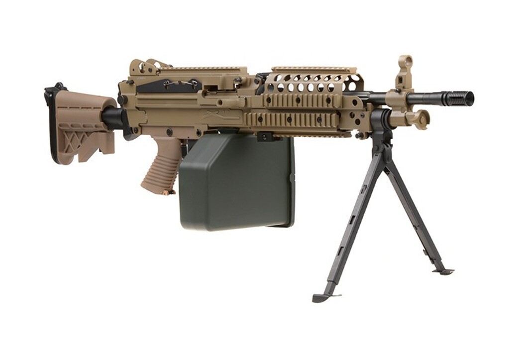 Кулемет H.M.G. M249 Mk46 Mod 0 A&K фото 6