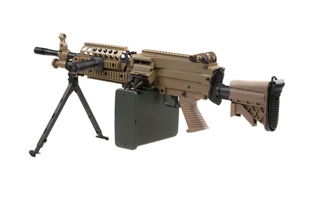 Кулемет H.M.G. M249 Mk46 Mod 0 A&K фото 3