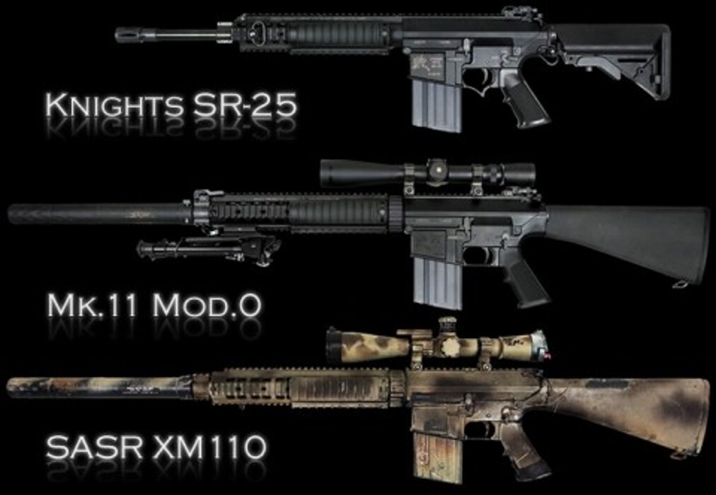 Снайперская винтовка A&K SR-25 фото 16