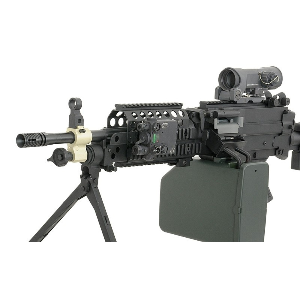 Пулемет H.M.G. M249 Mk46 Mod 0 A&K для страйкбола и милитари игр